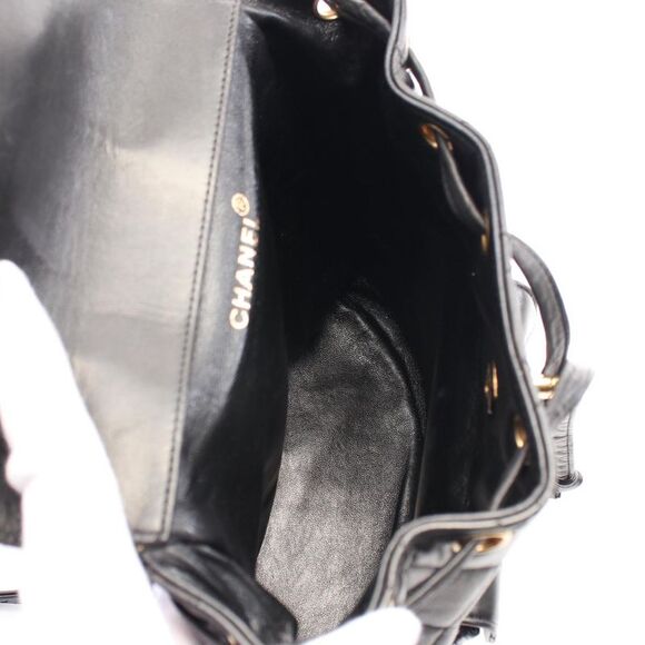 Chanel Lambskin Matelasse Backpack Black - Picture 6 of 6